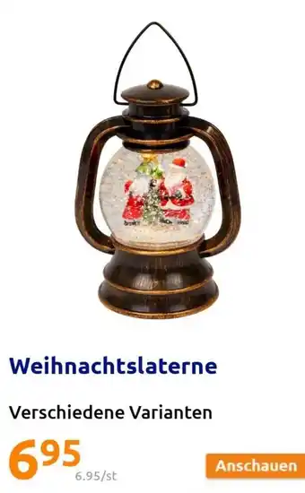 Action Weihnachtslaterne Angebot