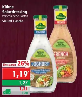 L. STROETMANN GROSSMARKT Kühne Salatdressing 500ml Angebot