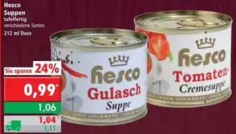 L. STROETMANN GROSSMARKT Hesco Suppen tafelfertig 212ml Angebot