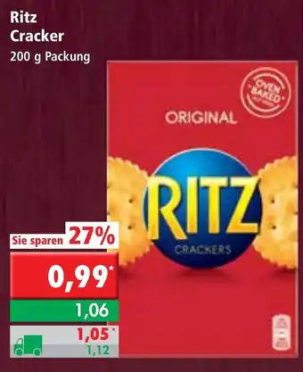 L. STROETMANN GROSSMARKT Ritz Cracker 200g Angebot