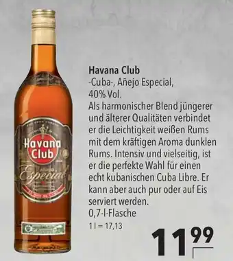 CITTI Markt Havana Club Rum 700ml Angebot