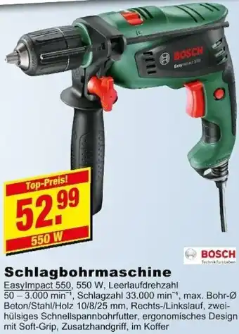 Lüchau Bauzentrum Bosch Schlagbohrmaschine Angebot