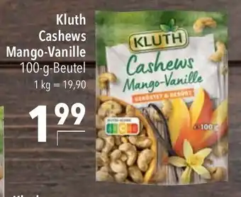 CITTI Markt Kluth Cashews Mango-Vanille 100g Angebot