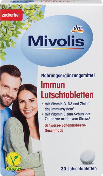 dm drogerie Mivolis immun lutschtabletten, 30 st Angebot