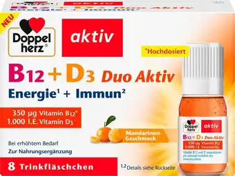 dm drogerie Doppelherz b12 + d3 duo aktiv 8 st Angebot