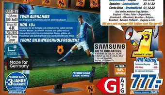 expert Techno Land Samsung GQ 55 Q80 BATXZG Angebot