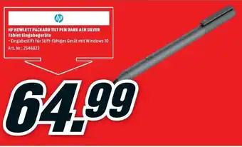 MediaMarkt Hp Hewlett Packard Tilt Pen Dark Ash Silver Tablet Eingabegeräte Angebot