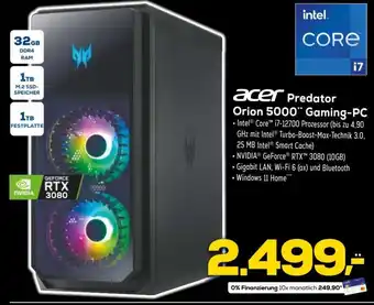 Euronics Acer Predator Orion 5000 Gaming PC Angebot