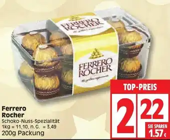 Edeka Ferrero Rocher 200g Packung Angebot