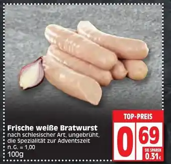 Edeka Frische weiße Bratwurst 100 g Angebot