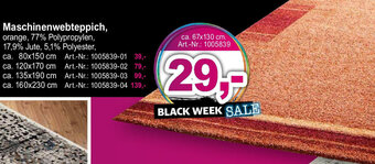 Möbel Inhofer Maschinenwebteppich Angebot