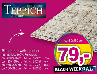 Möbel Inhofer Maschinenwebteppich Angebot