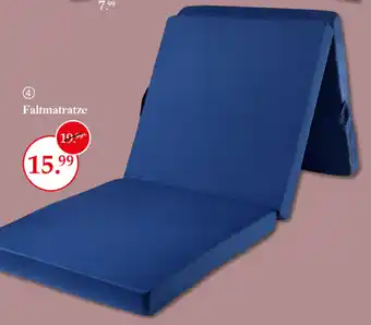 Woolworth Faltmatratze Angebot