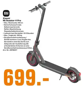 Saturn Xiaomi Mi Scooter 4 Pro Angebot