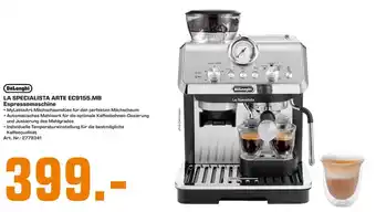 Saturn DēLonghi La Specialista Arte EC9155.MB Espressomaschine Angebot