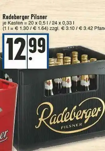 E-Center Radeberber Pilsner Angebot