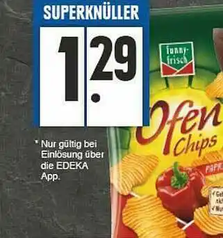 E-Center Funny Frisch Ofen Chips Angebot