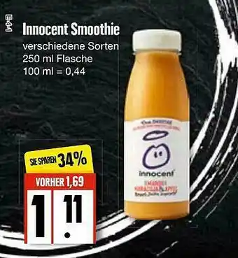 Edeka Innocent Smoothie Angebot