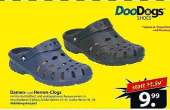 Famila Nord Ost Doodogs Damen Und Herren-clogs Angebot