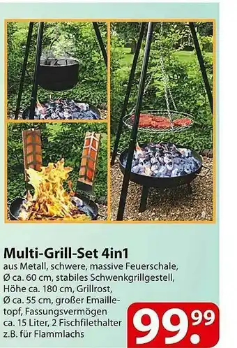 Famila Nord Ost Multi-grill-set 4in1 Angebot