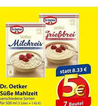 Famila Nord Ost Dr. Oetker Süße Mahlzeit Angebot