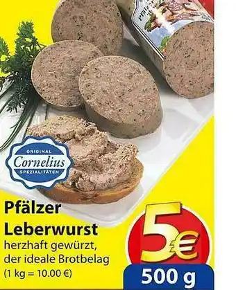 Famila Nord Ost Pfälzer Leberwurst Angebot