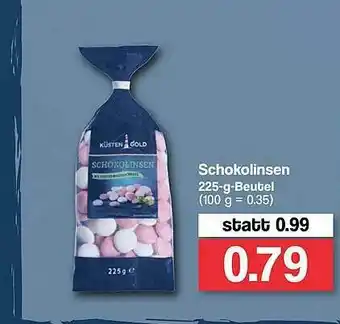 Famila Nord West Schokolinsen Angebot