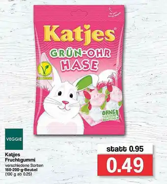 Famila Nord West Katjes Fruchtgummi Veggie Angebot