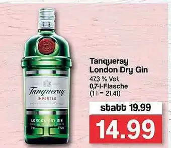 Famila Nord West Tanqueray London Dry Gin Angebot