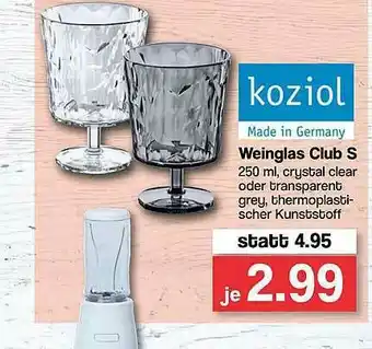 Famila Nord West Weinglas Club S Angebot