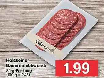 Famila Nord West Holsteiner Bauernmettwurst Angebot