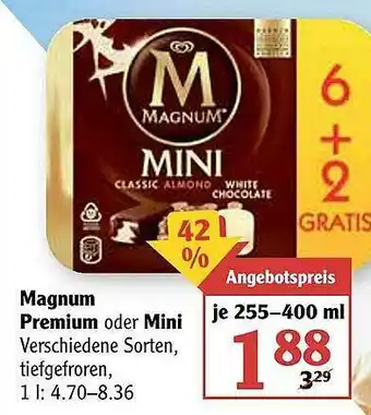 Globus Magnum Premium Oder Mini Angebot