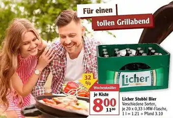 Globus Licher Stubbi Bier Angebot