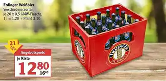 Globus Erdinger Weißbier Angebot