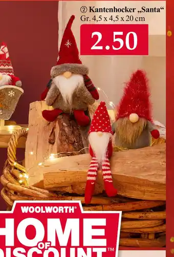 Woolworth Kantenhocker Santa Angebot