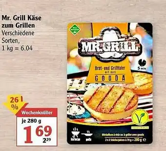 Globus Mr. Grill Käse Zum Grillen Angebot