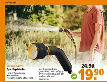 Globus Baumarkt Fiskars Sprühpistole Angebot