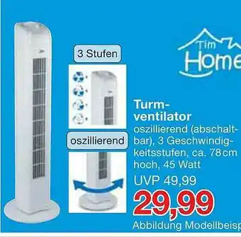 Jawoll Turm-ventilator Angebot