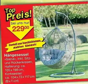 Jawoll Hängesessel Angebot