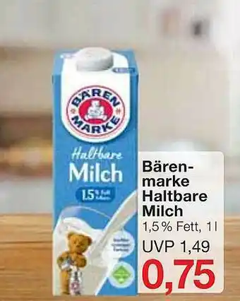 Jawoll Bären-marke Haltbare Milch Angebot