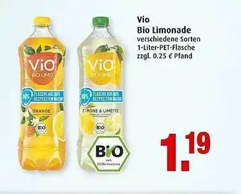 Markant Vio Bio Limonade Angebot