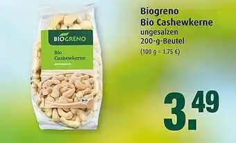 Markant Biogreno Bio Caschewkerne Angebot