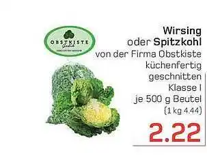 akzenta Wirsing oder spitzkohl Angebot