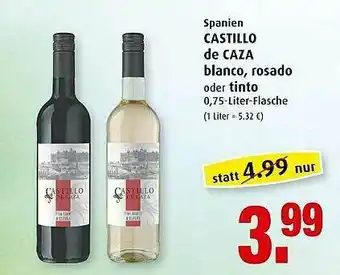 Markant Castillo De Casa Blanco, Rosado Oder Tinto Angebot