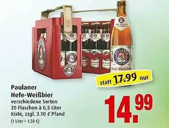 Markant Paulaner Hefe-weißbier Angebot