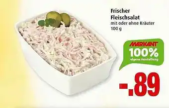 Markant Frischer Fleischsalat Angebot