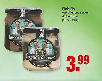 Markant Elvis Eis Angebot