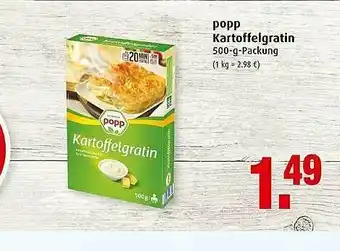 Markant Popp Kartoffelgratin Angebot