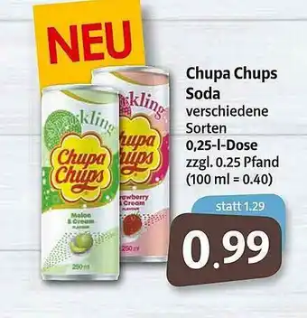 Markant Markt Chupa Chups Soda Angebot