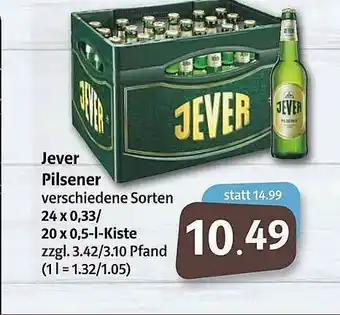 Markant Markt Jever Pilsener Angebot